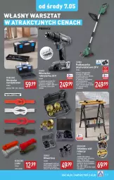 Gazetka promocyjna Aldi - Pełna oferta - Gazetka - ważna od 09.05 do 09.05.2025 - strona 29 - produkty: Piec, Teleskop, Sok, Skrzynka narzędziowa, Stół, Warka, Tarka, Wkręt, Wkrętarka, Płyta, Kasza, Akumulator