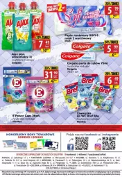 Gazetka promocyjna Gram market - Gazetka - ważna od 16.01 do 16.01.2024 - strona 11 - produkty: Ser, Gra, Ajax, Papier, Bref, Pasta do zębów, O nas, Papier toaletowy, Colgate, Olej, LG, Fa