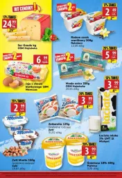 Gazetka promocyjna Gram market - Gazetka - ważna od 16.01 do 16.01.2024 - strona 5 - produkty: Ser, Piątnica, Zott, Jaja, Zottarella, Serek, Gouda, Masło, Miecz, Monte, Mleko