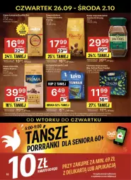 Gazetka promocyjna Delikatesy Centrum - NOWA GAZETKA Delikatesy Centrum od 26 września! 26.09-02.10.2024 - Gazetka - ważna od 02.10 do 02.10.2024 - strona 18 - produkty: Torebka, Kawa rozpuszczalna, Rum, Por, Kawa ziarnista, Kawa mielona, Kawa, Lavazza, Herbata, Fa