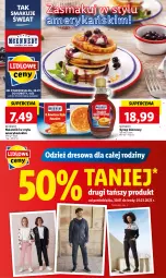 Gazetka promocyjna Lidl - GAZETKA - Gazetka - ważna od 04.02 do 04.02.2023 - strona 55 - produkty: Naleśniki, Dres, Syrop