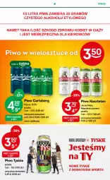 Gazetka promocyjna Żabka - Gazetka - ważna od 06.06 do 06.06.2023 - strona 18 - produkty: Piwa, Piwo, Piec, Gra, Kasztelan, Tyskie, Carlsberg