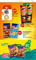 Gazetka promocyjna Żabka - Gazetka - ważna od 06.06 do 06.06.2023 - strona 23 - produkty: Piec, Bake Rolls, Orzeszki, Chipsy, Pizza, Crunchips, Pringles, Felix, Grill, Orzeszki ziemne