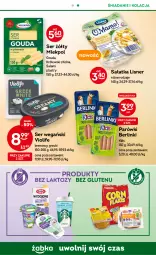 Gazetka promocyjna Żabka - Gazetka - ważna od 06.06 do 06.06.2023 - strona 45 - produkty: Sałatka, Ser, Salami, Królewski, Parówki, Sałat, Gouda, Berlinki, Lisner
