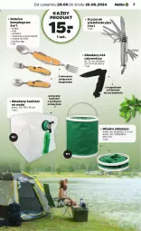 Gazetka promocyjna Netto - Od Czwartku Przemysłowa - Gazetka - ważna od 26.06 do 26.06.2024 - strona 7 - produkty: Por, Noż, Koc, Widelec, Otwieracz, Korkociąg, Wiadro