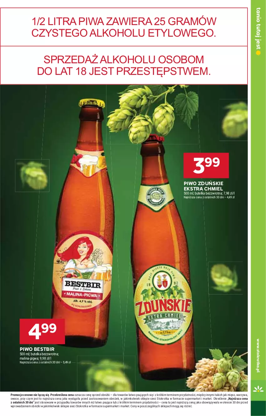 Gazetka promocyjna Stokrotka - Market - ważna 07.08 do 12.08.2025 - strona 19 - produkty: Gra, Mięso, Owoce, Piwa, Piwo, Warzywa