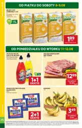 Gazetka promocyjna Stokrotka - Market - Gazetka - ważna od 12.08 do 12.08.2025 - strona 4 - produkty: Banany, Warzywa, Gra, Do mycia naczyń, Mlekovita, Płyn do mycia naczyń, Farm Milk, Boczek, Owoce, Płyn do mycia, Masło, Mięso, Boczek wieprzowy, Mleko, Fa