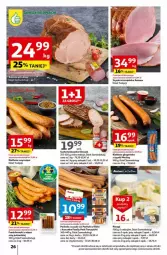 Gazetka promocyjna Auchan - Gazetka - ważna od 22.05 do 22.05.2024 - strona 19 - produkty: Kurczak, Pierogi, Por, Parówki, Szynka, Tarczyński, Morliny, Kiełbasa głogowska, Frankfurterki, Kiełbasa, Fa