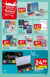 Gazetka promocyjna Auchan - Gazetka - ważna od 22.05 do 22.05.2024 - strona 40 - produkty: Torebka, Ser, Quiz, Papier, Klej, Książka, Disney, Dzieci, Obraz, Fa