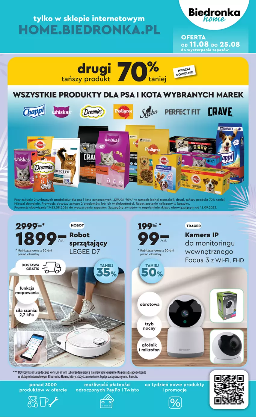 Gazetka promocyjna Biedronka - Okazje tygodnia - ważna 12.08 do 25.08.2024 - strona 38 - produkty: Acer, Głośnik, Gra, Kamera, Kosz, Mikrofon, Monitor, Mop, Rama, Robot, Tran