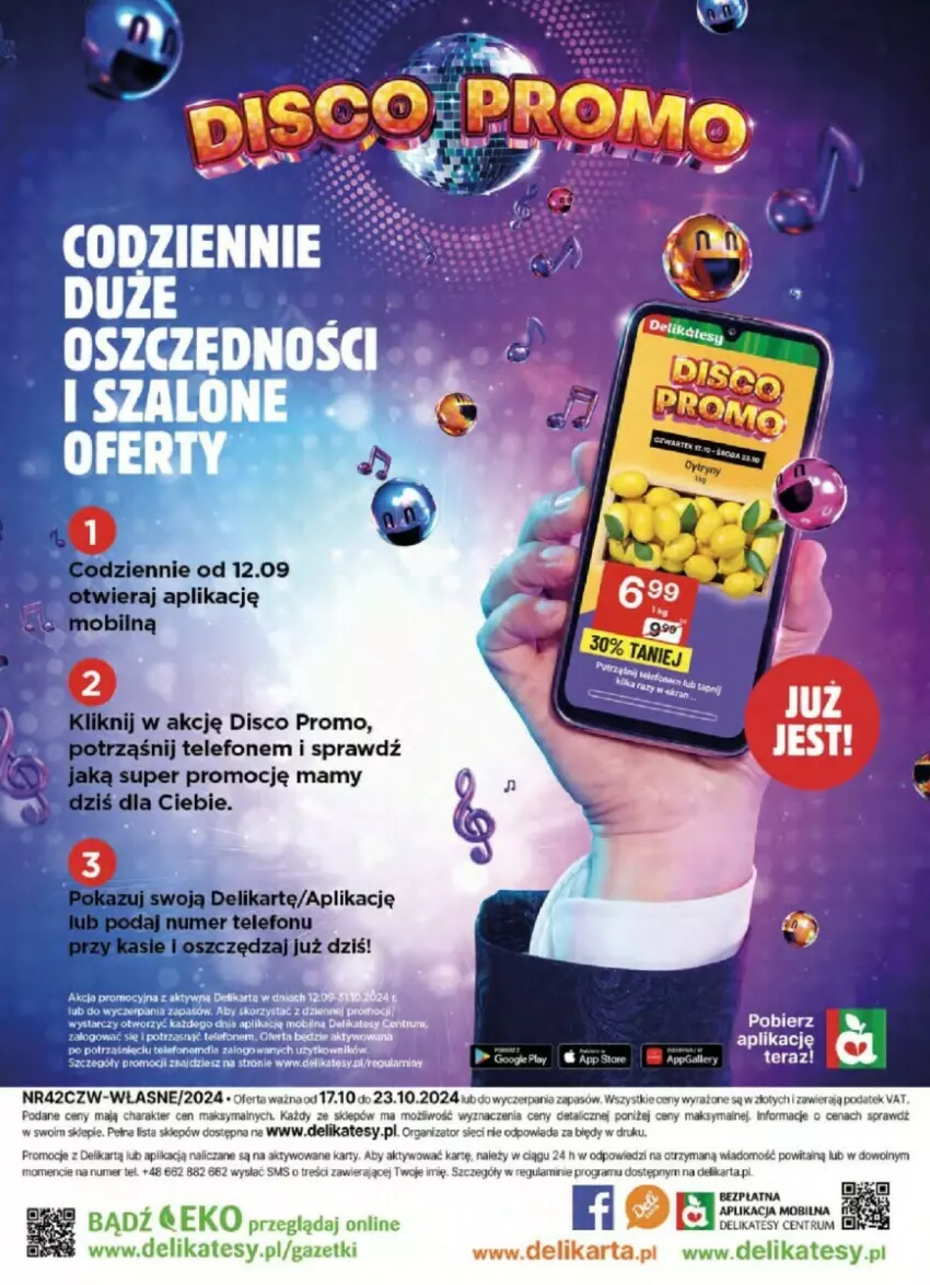 Gazetka promocyjna Delikatesy Centrum - ważna 17.10 do 23.10.2024 - strona 39 - produkty: Gra, Rum, Telefon