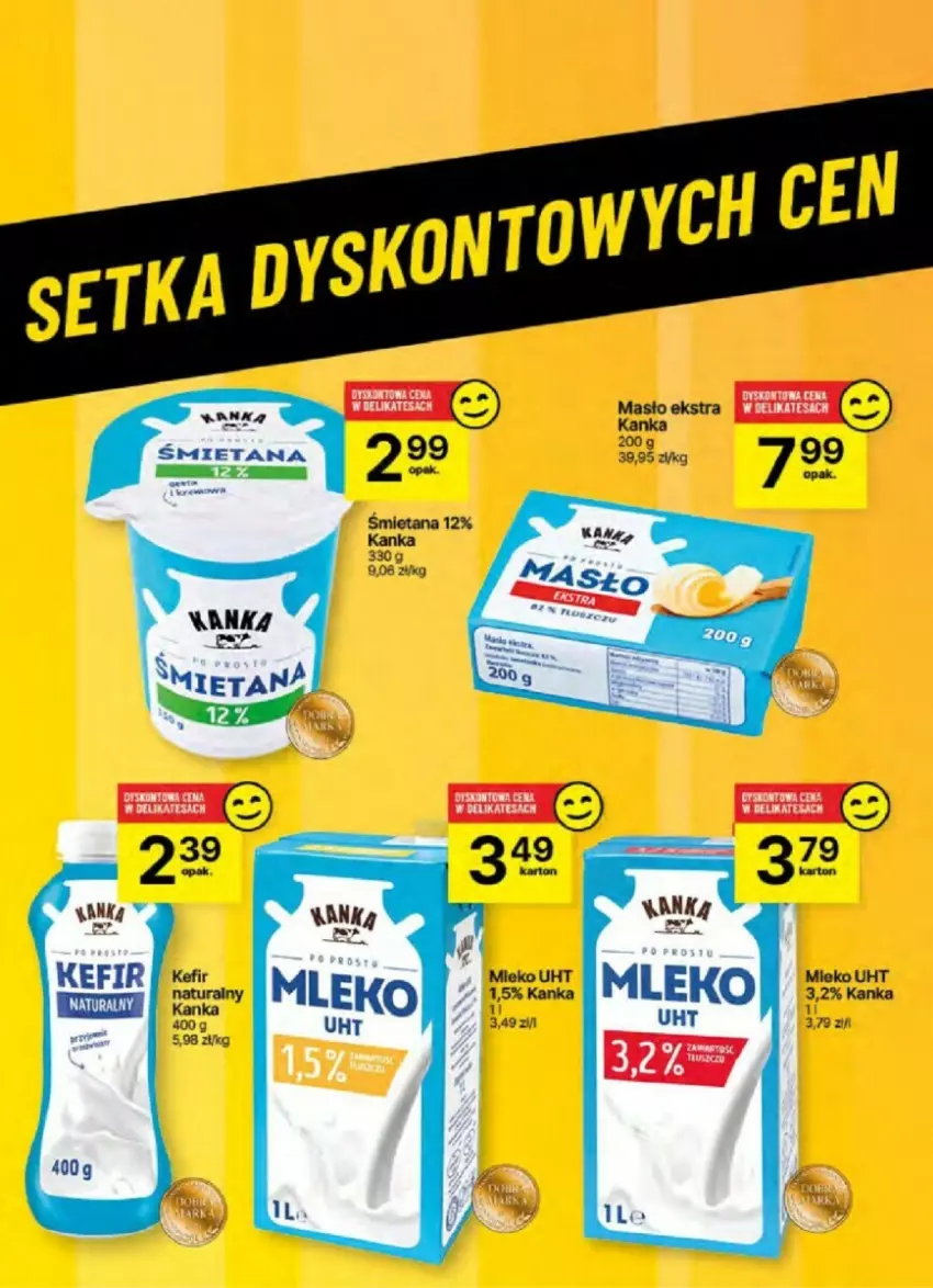 Gazetka promocyjna Delikatesy Centrum - ważna 17.10 do 23.10.2024 - strona 41 - produkty: Kefir, Masło, Mleko