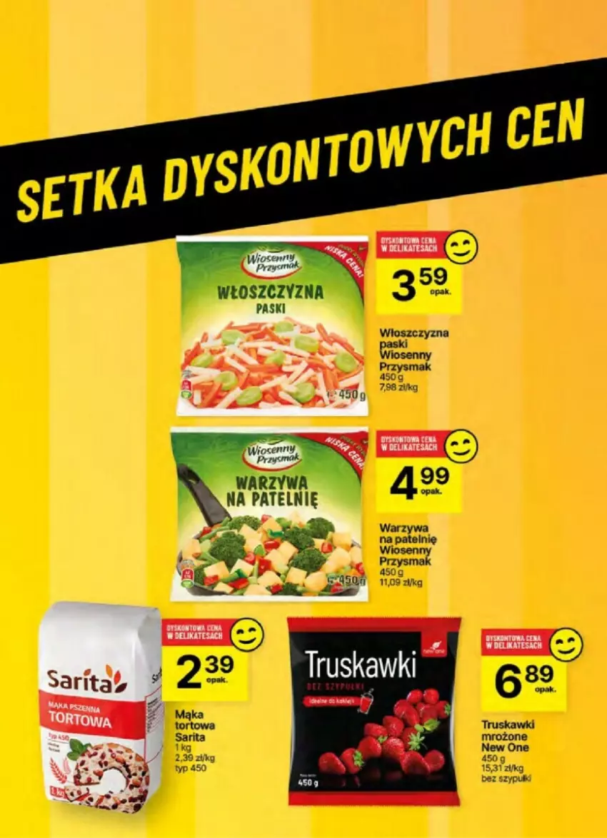 Gazetka promocyjna Delikatesy Centrum - ważna 17.10 do 23.10.2024 - strona 46 - produkty: Truskawki, Warzywa