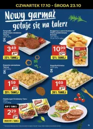 Gazetka promocyjna Delikatesy Centrum - Gazetka - ważna od 23.10 do 23.10.2024 - strona 10 - produkty: Kurczak, Hamburger, Kopytka, Talerz, Burger