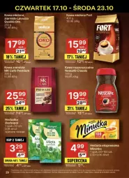 Gazetka promocyjna Delikatesy Centrum - Gazetka - ważna od 23.10 do 23.10.2024 - strona 22 - produkty: Kawa rozpuszczalna, Rum, Kawa ziarnista, Kawa mielona, Kawa, Lavazza, Herbata, Mięta, Herbapol, LG