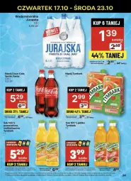 Gazetka promocyjna Delikatesy Centrum - Gazetka - ważna od 23.10 do 23.10.2024 - strona 28 - produkty: Sok, Rum, Coca-Cola, Tymbark, Fanta, Woda mineralna, Woda, Sprite, Napój, Fa