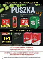 Gazetka promocyjna Delikatesy Centrum - Gazetka - ważna od 23.10 do 23.10.2024 - strona 29 - produkty: Piwa, Piwo, Piec, Rum, Koc, Gra, Warka, Okocim