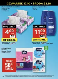 Gazetka promocyjna Delikatesy Centrum - Gazetka - ważna od 23.10 do 23.10.2024 - strona 33 - produkty: Rum, Bell, Perfecta, Chusteczki, Podpaski, Bella, Nivea