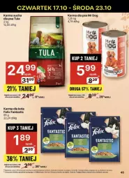 Gazetka promocyjna Delikatesy Centrum - Gazetka - ważna od 23.10 do 23.10.2024 - strona 35 - produkty: Rum, Fanta, Felix, Milka, Sucha karma, Fa
