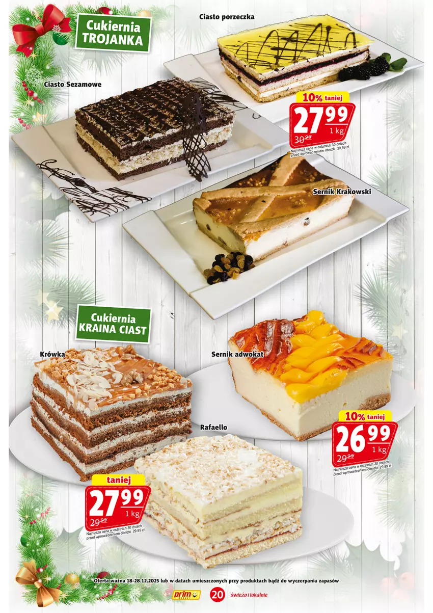 Gazetka promocyjna Prim Market - ważna 18.12 do 28.12.2025 - strona 20 - produkty: Por