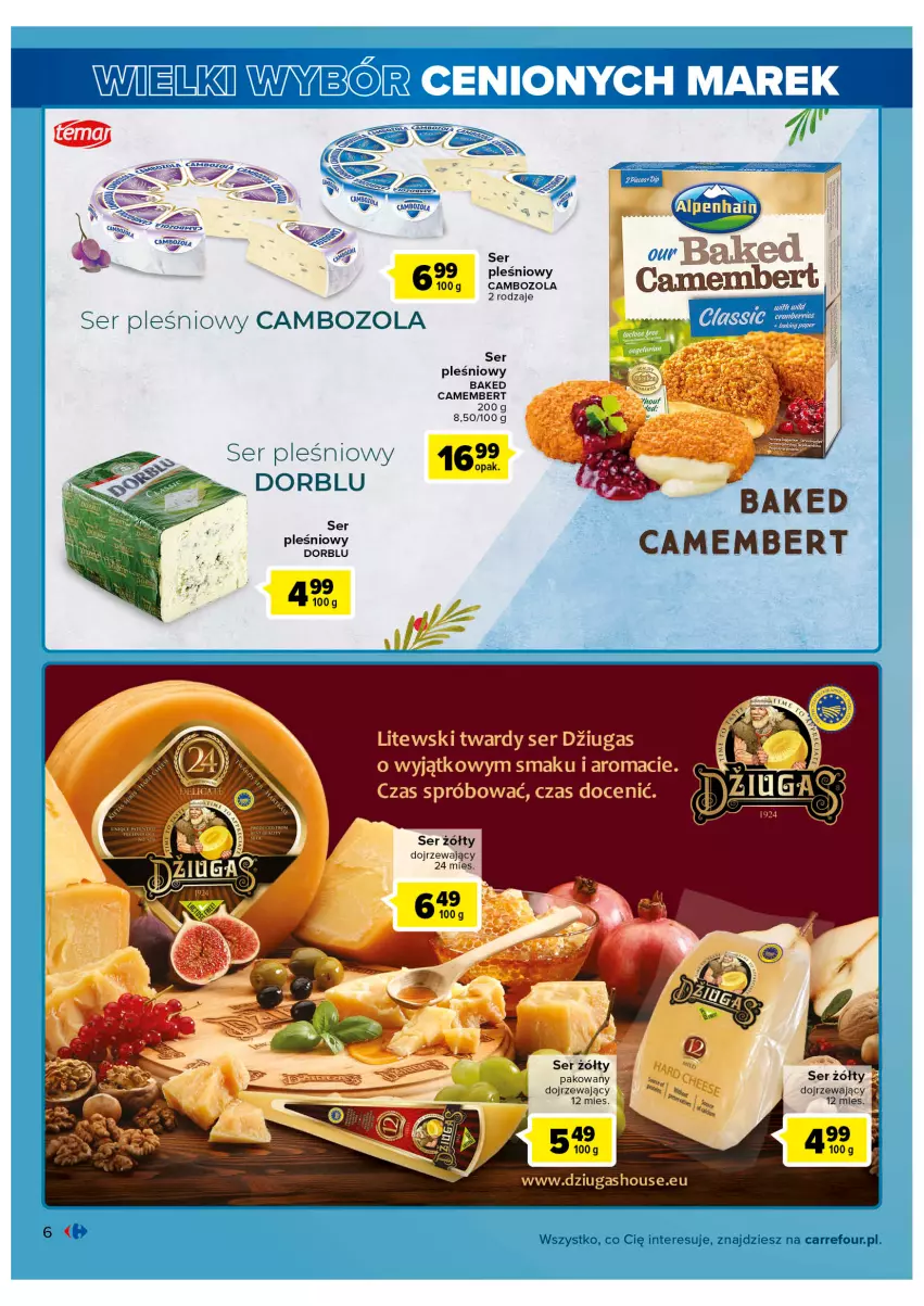 Gazetka promocyjna Carrefour - Gazetka Market - ważna 31.05 do 11.06.2022 - strona 6 - produkty: Camembert, Ser, Ser pleśniowy