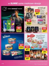 Gazetka promocyjna Carrefour - Gazetka Carrefour w SUMIE same markowe okazje - Gazetka - ważna od 14.08 do 14.08.2026 - strona 28 - produkty: Sałatka, Ser, Por, Kuchnia, Sałat, Tuńczyk, Baton, Woda, Kokos, Fa