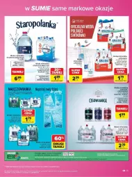 Gazetka promocyjna Carrefour - Gazetka Carrefour w SUMIE same markowe okazje - Gazetka - ważna od 14.08 do 14.08.2026 - strona 39 - produkty: Woda mineralna, Staropolanka, Woda, Fa