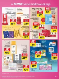 Gazetka promocyjna Carrefour - Gazetka Carrefour w SUMIE same markowe okazje - Gazetka - ważna od 14.08 do 14.08.2026 - strona 45 - produkty: Krem do twarzy, Kolagen, Papier, Booster, Płyn micelarny, Perfecta, Maska do twarzy, Ręcznik, Tołpa, Rolki, Mars, Chusteczki, Maska, Olej, Fa