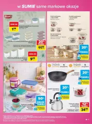 Gazetka promocyjna Carrefour - Gazetka Carrefour w SUMIE same markowe okazje - Gazetka - ważna od 14.08 do 14.08.2026 - strona 51 - produkty: Pojemnik szklany, Garnek, Ryba, Czajnik, Pojemnik, Stanik, Pojemnik plastikowy, Kubek, Patelnia, Rondel