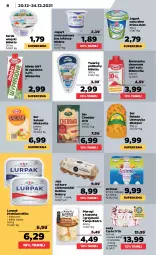 Gazetka promocyjna Netto - Gazetka spożywcza - Gazetka - ważna od 24.12 do 24.12.2021 - strona 8 - produkty: Serek wiejski, Pierogi, Jogurt naturalny, Cheddar, Ser, Salami, Twaróg, Zott, Jaja, Jogurt, Mlekovita, Rolada Ustrzycka, Actimel, Lody, Serek, Kapustą, Kotlin, Rolada, Twaróg półtłusty, Lurpak, Owoce, Deser, Ser salami, Mleko