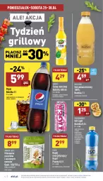 Gazetka promocyjna Aldi - Pełny katalog - Gazetka - ważna od 30.04 do 30.04.2022 - strona 12 - produkty: Sok pomarańczowy, Sok, Tera, Pepsi, Tiger, Napój izotoniczny, Napój gazowany, Syrop, Limonka, Grill, Napój, Magnez, Grejpfrut