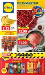 Gazetka promocyjna Lidl - GAZETKA - Gazetka - ważna od 26.06 do 26.06.2022 - strona 1 - produkty: Banany, Szynka wieprzowa, Napoje, Lody, Szynka, Tarczyński, Kabanos, Waga, Nektar