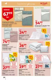 Gazetka promocyjna Auchan - Gazetka przeNISKIE CENY – Przekorzyści cenowe Hipermarkety - Gazetka - ważna od 28.09 do 28.09.2022 - strona 28 - produkty: Por, Kołdra, Pościel, Prześcieradło, Aloe vera, Komplet pościeli, Poduszka