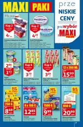 Gazetka promocyjna Auchan - Gazetka przeNISKIE CENY – Przekorzyści cenowe Hipermarkety - Gazetka - ważna od 28.09 do 28.09.2022 - strona 7 - produkty: Ser, Jogurt, Miruna, Actimel, Tago, Serek, Frytki, Pomidory, Philadelphia, Mleko