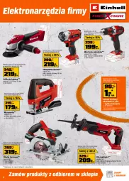 Gazetka promocyjna Obi - Gazetka OBI - Gazetka - ważna od 24.03 do 24.03.2026 - strona 6 - produkty: Rama, Sekator, Szlifierka kątowa, Tran, Wyrzynarka, Warka, Tarka, Wkręt, Wkrętarka, Szlifierka, Pilarka tarczowa, Akumulator, Einhell, Fa