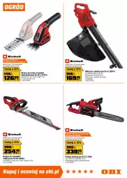 Gazetka promocyjna Obi - Gazetka OBI - Gazetka - ważna od 24.03 do 24.03.2026 - strona 9 - produkty: Odkurzacz, Top, Noż, Nożyce, Przecinarka, Przecinarka do drewna, Szlifierka kątowa, Warka, Szlifierka, Olej, Ogród, Odkurzacz warsztatowy, Akumulator, Einhell