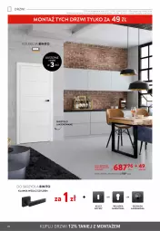 Gazetka promocyjna Komfort - Gazetka - Gazetka - ważna od 08.02 do 08.02.2022 - strona 20 - produkty: Klamka, Drzwi, Lakier