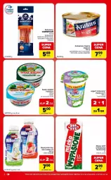 Gazetka promocyjna Carrefour - Gazetka Market w SUMIE ekspresowe zakupy - Gazetka - ważna od 06.07 do 06.07.2026 - strona 2 - produkty: Serek wiejski, Krakus, Ser, Piątnica, Zott, Mlekovita, Serek, Napój mleczny, Kabanos, Napój, Mleko, Fa