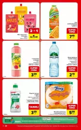 Gazetka promocyjna Carrefour - Gazetka Market w SUMIE ekspresowe zakupy - Gazetka - ważna od 06.07 do 06.07.2026 - strona 4 - produkty: Sok pomarańczowy, Ludwik, Sok, Mus, Papier, Lemoniada, LANA, Ręcznik, Rolki, Tymbark, Woda, LG, Fa