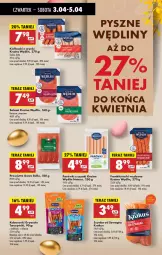 Gazetka promocyjna Biedronka - Od Czwartku - Gazetka - ważna od 09.04 do 09.04.2025 - strona 63 - produkty: Krakus, Gry, Gra, Salami, Bell, Parówki, Parówki z szynki, Prosciutto, Tera, Szynka, Tarczyński, Pieprz, Frankfurterki, Kabanos
