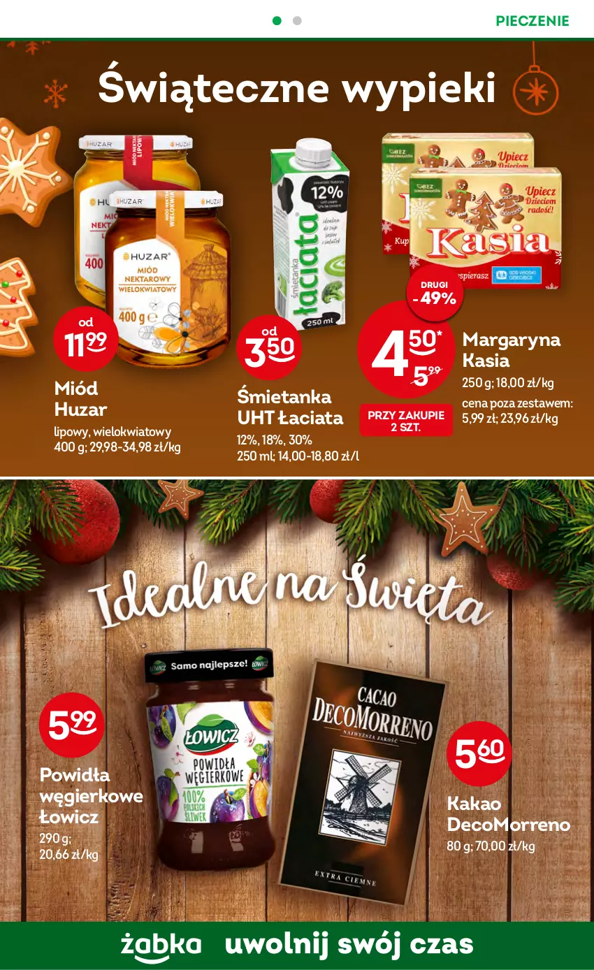 Gazetka promocyjna Żabka - ważna 07.12 do 13.12.2022 - strona 34 - produkty: Kakao, Kasia, Margaryna, Miód, Piec