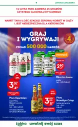 Gazetka promocyjna Żabka - Gazetka - ważna od 13.12 do 13.12.2022 - strona 15 - produkty: Piwa, Piwo, Piec, Koc, Gra, Kasztelan, Carlsberg, Mola, Okocim
