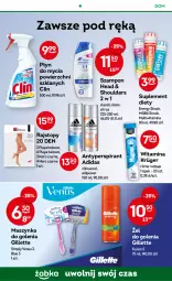 Gazetka promocyjna Żabka - Gazetka - ważna od 13.12 do 13.12.2022 - strona 50 - produkty: Top, Clin, Adidas, Rajstopy, Fusion, Venus, Szynka, Szampon, Gillette, Maszynka, Płyn do mycia, Maszynka do golenia, Suplement diety, Antyperspirant