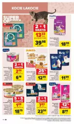 Gazetka promocyjna Carrefour - Gazetka - ważna od 22.02 do 22.02.2025 - strona 21 - produkty: Por, Pur, Vitakraft, Brit, Whiskas, Purina, Gourmet Gold, Przysmaki, Fa