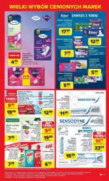 Gazetka promocyjna Carrefour - Gazetka - ważna od 22.02 do 22.02.2025 - strona 49 - produkty: Mydło w płynie, Por, Papier, Pasta do zębów, Kaki, Papier toaletowy, Ręcznik, Podpaski, Mydło, Wkładki, Płyn do szyb, Sensodyne, Fa