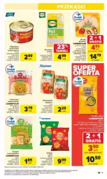 Gazetka promocyjna Carrefour - Gazetka - ważna od 22.02 do 22.02.2025 - strona 7 - produkty: Ser, Ryż, Gra, Kukurydza konserwowa, Tortilla, Chrupki, Tortilla Chips, Cenos, Ryż biały, Kukurydza, Fa
