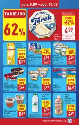 Gazetka promocyjna Aldi - Pełna oferta - Gazetka - ważna od 13.09 do 13.09.2025 - strona 17 - produkty: Top, Ser, Salami, Danone, Müllermilch, Jogurt, Chia, Mlekovita, Actimel, Serek, Camembert, Bakoma, Müller, Hochland, Fanta, Ser salami, Napój, Kefir, Almette, Surimi, Mleko, Fa