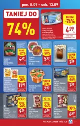 Gazetka promocyjna Aldi - Pełna oferta - Gazetka - ważna od 13.09 do 13.09.2025 - strona 7 - produkty: Kurczak, Chrzan, Sos, Salami, Inka, Surówka, Zupa, Produkty mrożone, Golden Seafood, Szynka, Polędwiczki z kurczaka, Pizza, Tuńczyk, Mintaj