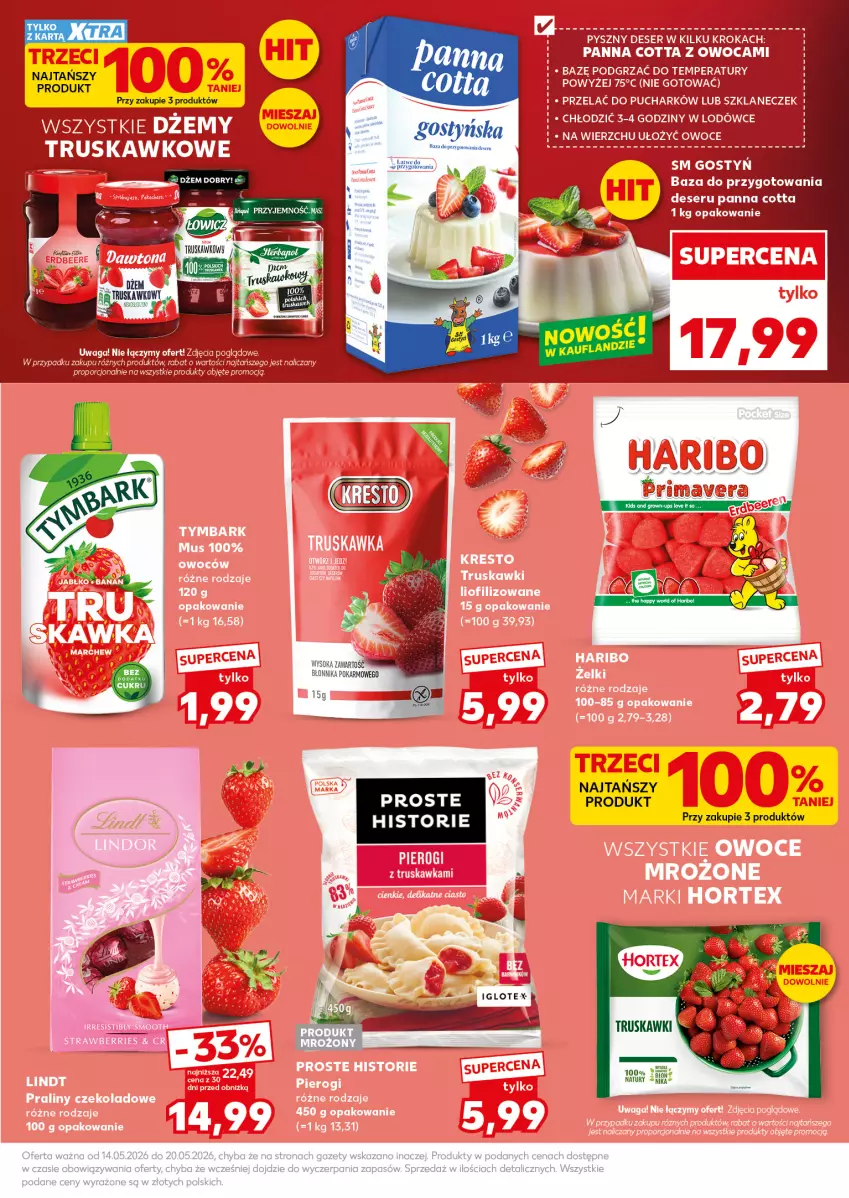 Gazetka promocyjna Kaufland - Mocny Start - ważna 18.05 do 20.05.2026 - strona 23 - produkty: Deser, Panna cotta, Ser