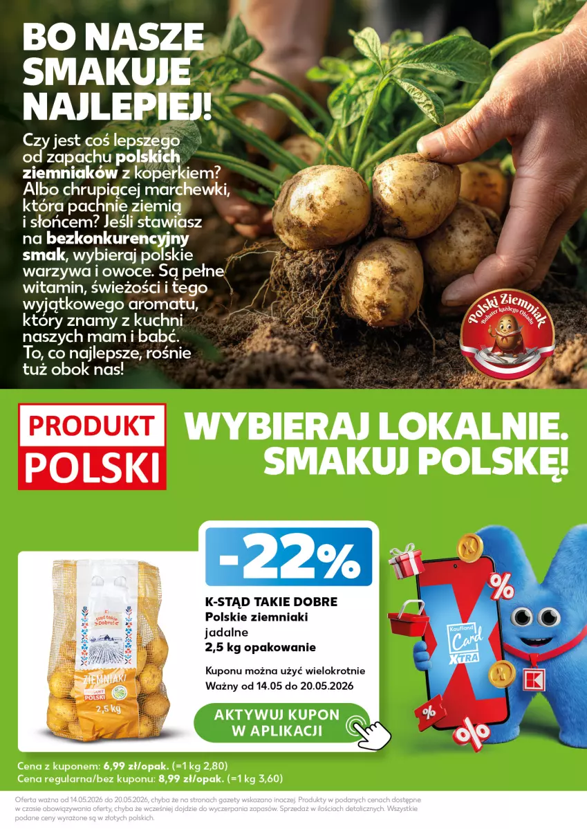 Gazetka promocyjna Kaufland - Mocny Start - ważna 18.05 do 20.05.2026 - strona 9 - produkty: Fa, O nas, Owoce, Warzywa, Warzywa i owoce, Ziemniaki